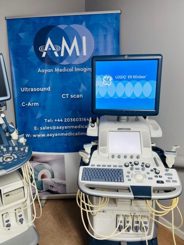 GE Logiq E9 Ultrasound System (2018) – Premium General Imaging