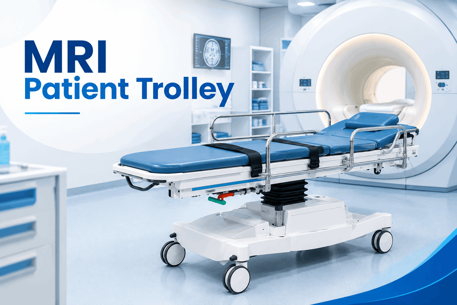MRI Patient trolley