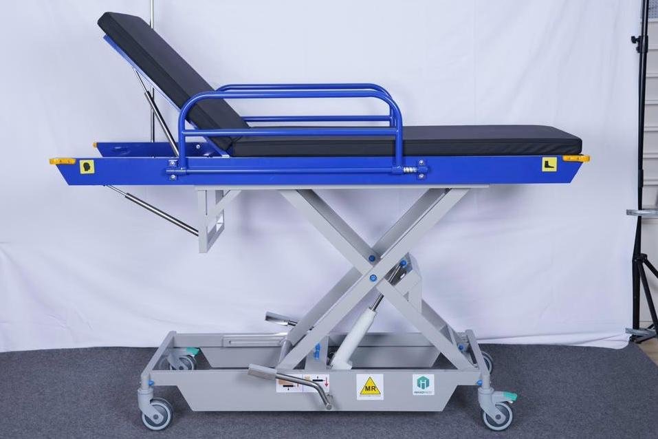 MRI stretcher trolley